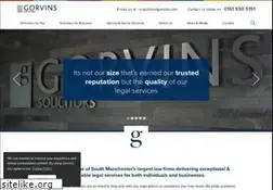 Sites similar to gorvins.com