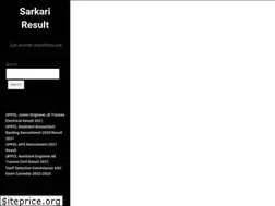 Sites similar to gosarkariresult.in
