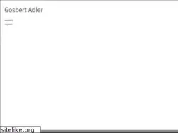 Sites similar to gosbertadler.de