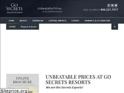Sites similar to gosecretsresorts.com