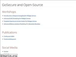 Sites similar to gosecure.github.io