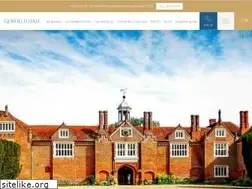 Sites similar to gosfield-hall.co.uk