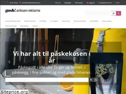 Sites similar to gosh-eriksenreklame.no