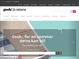 Sites similar to gosh-jbreklame.no