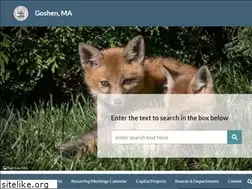 Sites similar to goshen-ma.us