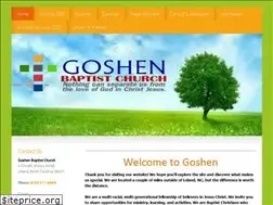 Sites similar to goshenbc.org