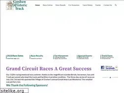 Sites similar to goshenhistorictrack.com