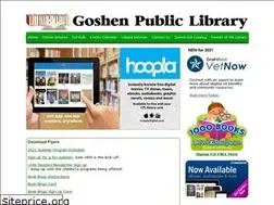 Sites similar to goshenpublib.org