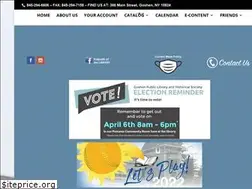 Sites similar to goshenpubliclibrary.org