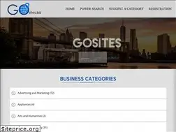 Sites similar to gosites.biz