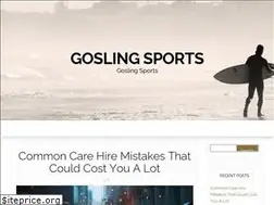 Sites similar to goslingsports.co.uk