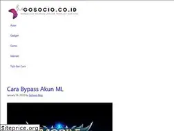 Sites similar to gosocio.co.id