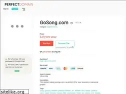 Sites similar to gosong.com