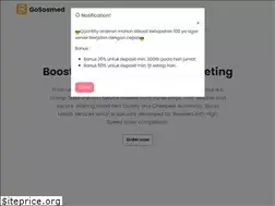 Sites similar to gososmed.com