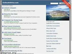 Sites similar to gosouthafrica.com
