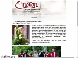 Sites similar to gospel-emotion.de