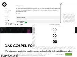Sites similar to gospel-forum.de