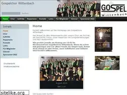 Sites similar to gospel-wittenbach.ch