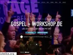 Sites similar to gospel-workshop.de