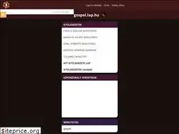 Sites similar to gospel.lap.hu