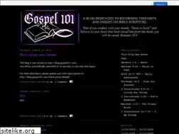 Sites similar to gospel101.com