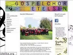 Sites similar to gospelchor-etelsen.de