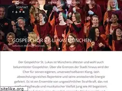 Sites similar to gospelchor-st-lukas.de