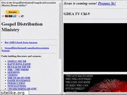 Sites similar to gospeldistribution.org