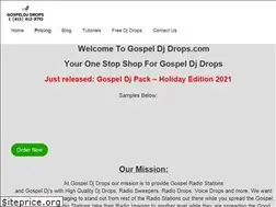 Sites similar to gospeldjdrops.com