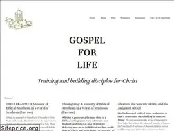 Sites similar to gospelforlife.org