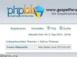 Sites similar to gospelforum.de