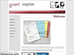 Sites similar to gospelimprint.com