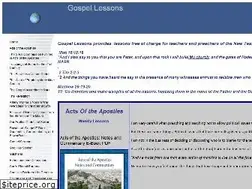 Sites similar to gospellessons.info