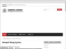 Sites similar to gospellyrics.info