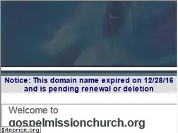 Sites similar to gospelmissionchurch.org