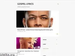 Sites similar to gospelmusiclyrics.blogspot.com