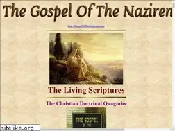 Sites similar to gospelofthenazirenes.org