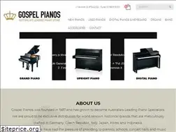 Sites similar to gospelpianos.com.au