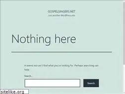 Sites similar to gospelsingers.net
