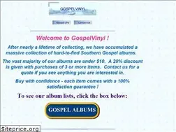 Sites similar to gospelvinyl.com