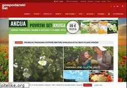 Sites similar to gospodarski.hr