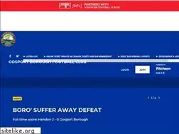 Sites similar to gosportboroughfc.com