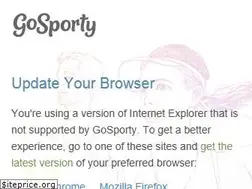 Sites similar to gosporty.com