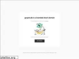 Sites similar to gospro.de