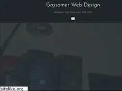 Sites similar to gossamerwebdesign.com