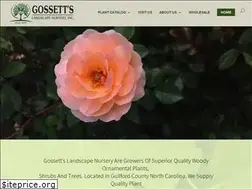 Sites similar to gossettsnursery.com