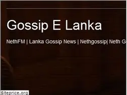 Sites similar to gossipelanka.com