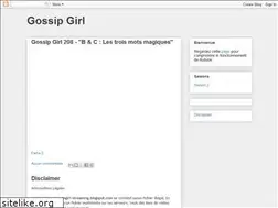 Sites similar to gossipgirl-streaming.blogspot.com
