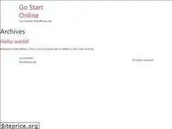 Sites similar to gostartonline.com