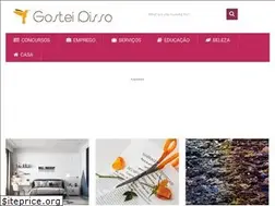 Sites similar to gosteidisso.com.br